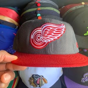New Era Detroit Redwings Fitted Hat 7-1/4